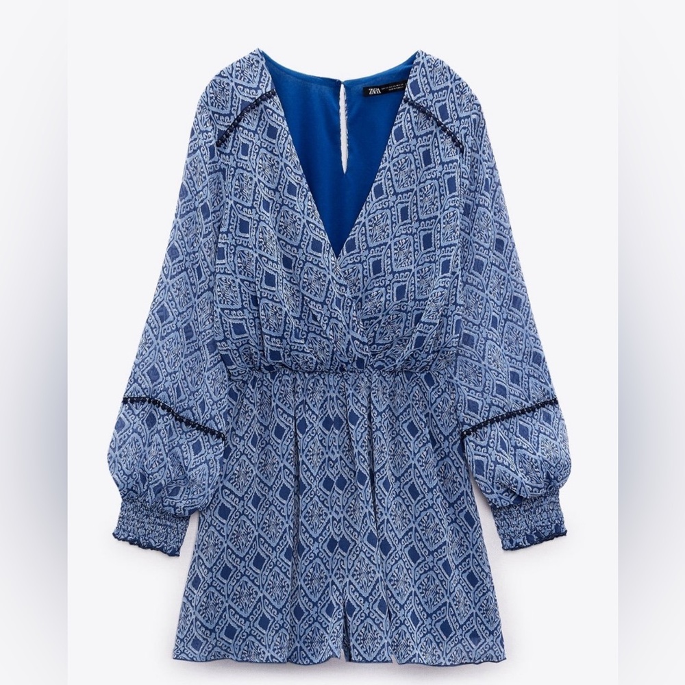 Zara Lightweight Long Sleeved Romper